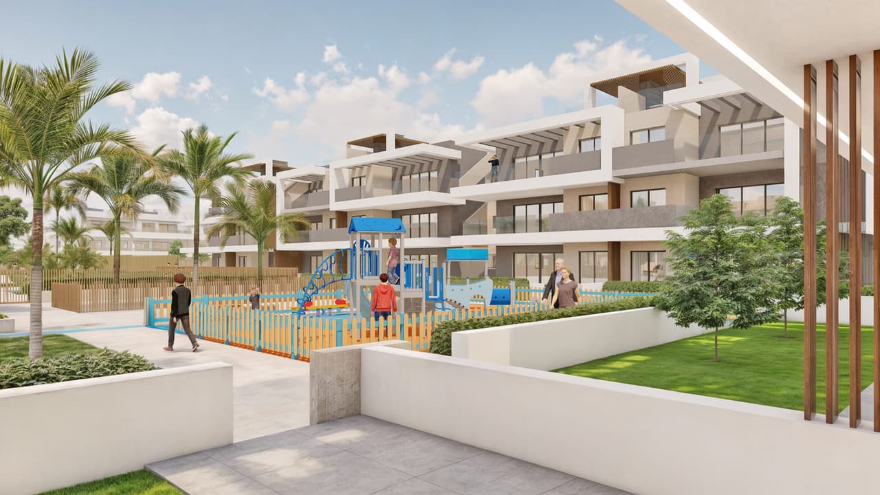 Zdjęcie nieruchomości w Torre de la Horadada, Costa Blanca Południe – Apartament z 3 sypialniami, pełnym wyposażeniem i licencją turystyczną, przy plaży w Torre de la Horadada (1)