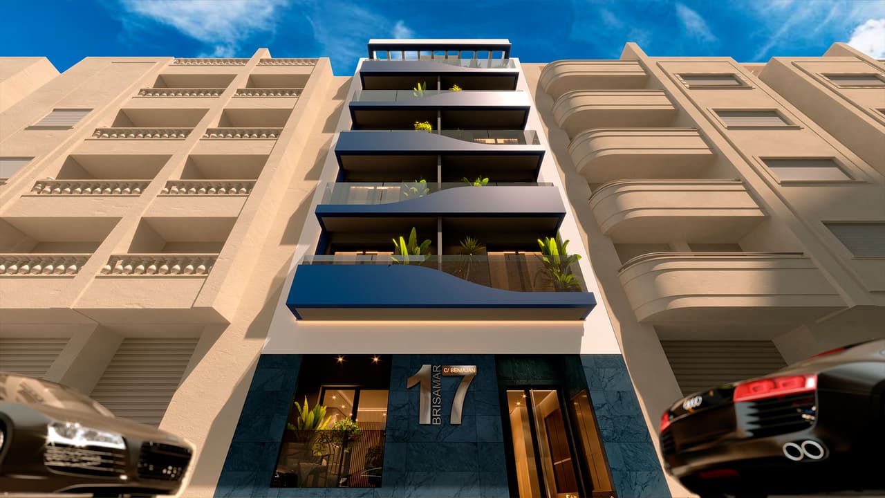 Zdjęcie nieruchomości w Torrevieja, Costa Blanca Południe – Apartament z 1 sypialnią, tarasem i wspólnym basenem w Torrevieja (1)