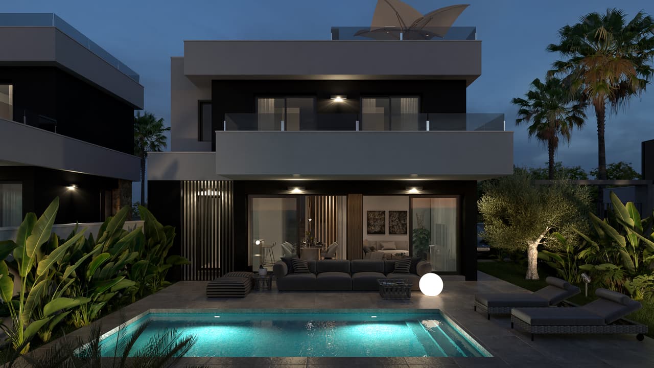 Zdjęcie nieruchomości w Quesada, Costa Blanca Południe – Wyposażona willa z 3 sypialniami, prywatnym basenem i solarium w Quesada (1)