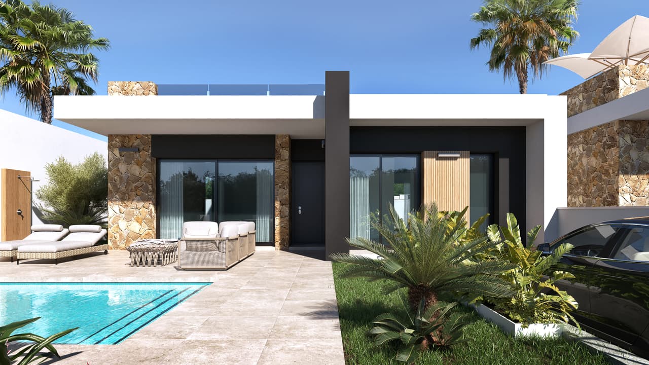 Zdjęcie nieruchomości w Quesada, Costa Blanca Południe – Wyposażona willa z 3 sypialniami, prywatnym basenem i solarium w Quesada (1)