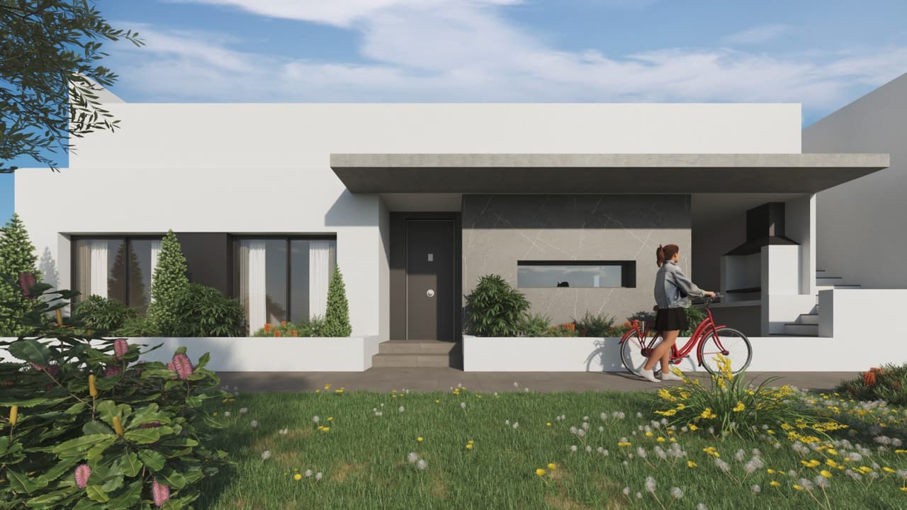 Zdjęcie nieruchomości w Torrevieja, Costa Blanca Południe – Willa z 3 sypialniami, solarium i ogrodem z prywatnym basenem w Torrevieja (1)