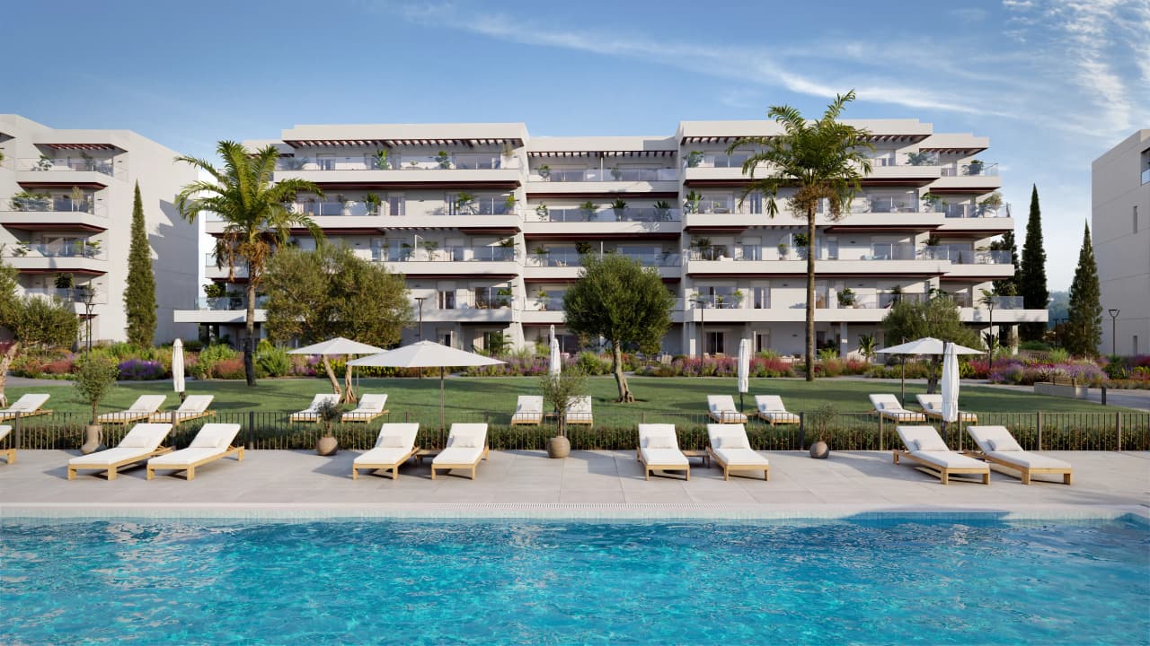 Zdjęcie nieruchomości w El Verger, Costa Blanca Północ – Apartament z 2 sypialniami, tarasem i wspólnym basenem w El Verger (1)