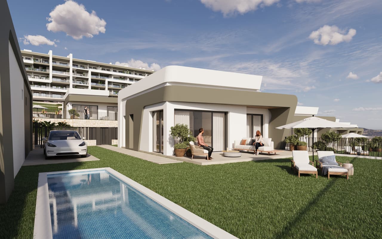 Zdjęcie nieruchomości w Mutxamel, Costa Blanca Północ – Willa z 3 sypialniami ogrodem i basenem w Mutxamel (1)