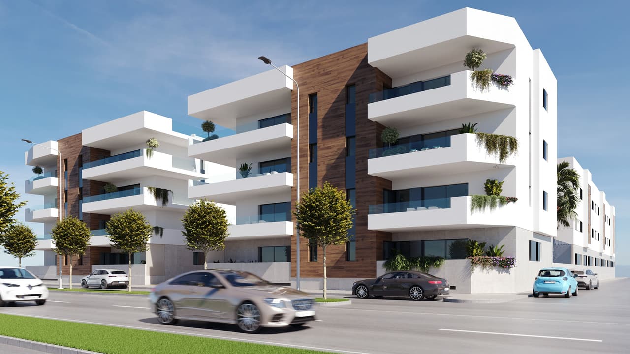 Zdjęcie nieruchomości w San Pedro del Pinatar, Costa Calida – Apartament z 3 sypialniami, tarasem i wspólnym basenem w San Pedro del Pinatar (1)