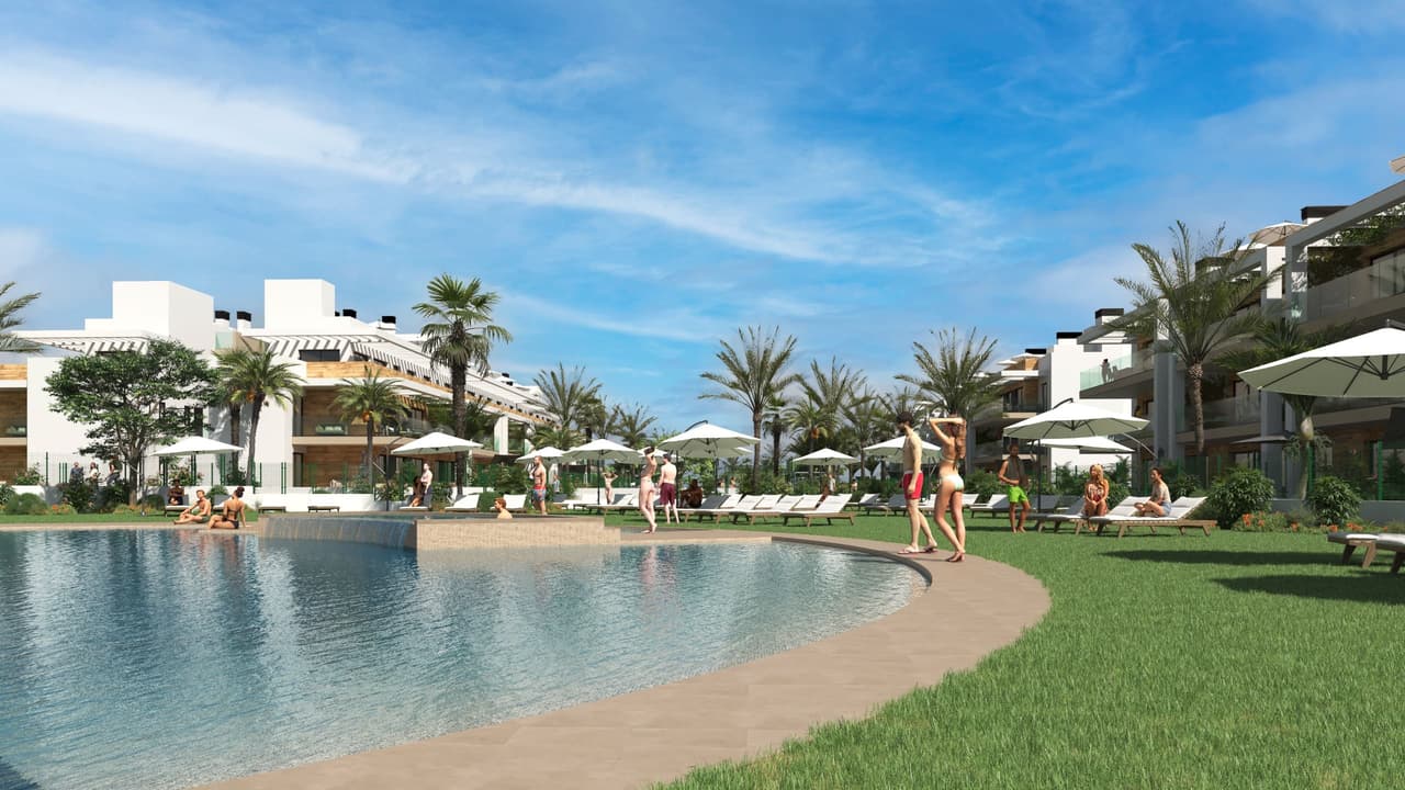 Zdjęcie nieruchomości w Los Alcazares, Costa Calida – Penthouse z 2 sypialniami, solarium i wspólnym basenem w Los Alcazares (1)