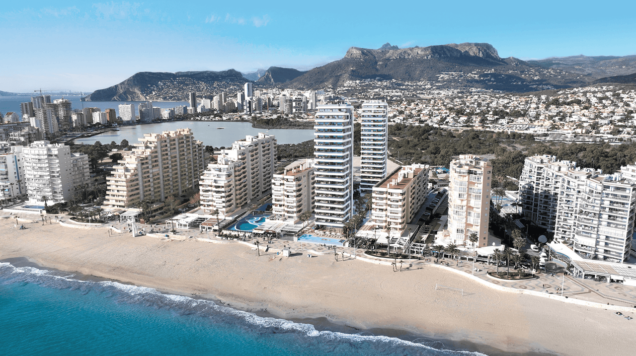 Zdjęcie nieruchomości w Calpe, Costa Blanca Północ – Apartament z 2 sypialniami, tarasem i widokiem na morze w Calpe (1)