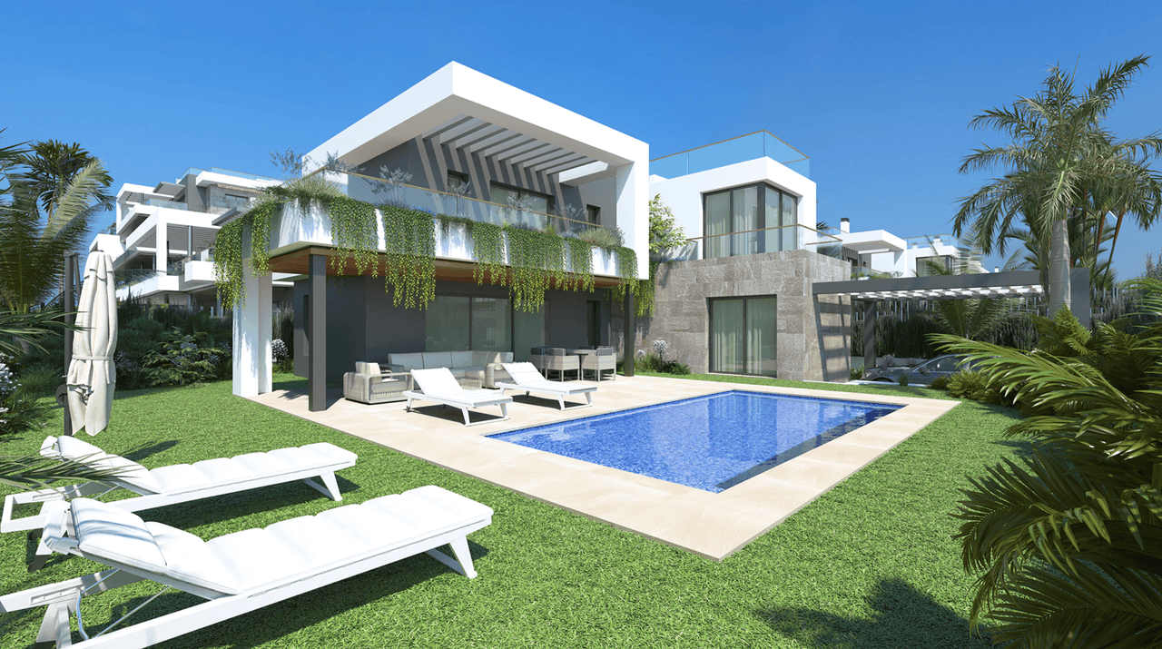 Zdjęcie nieruchomości w Torrevieja, Costa Blanca Południe – Willa z 3 sypialniami, ogrodem i solarium w Torrevieja (1)
