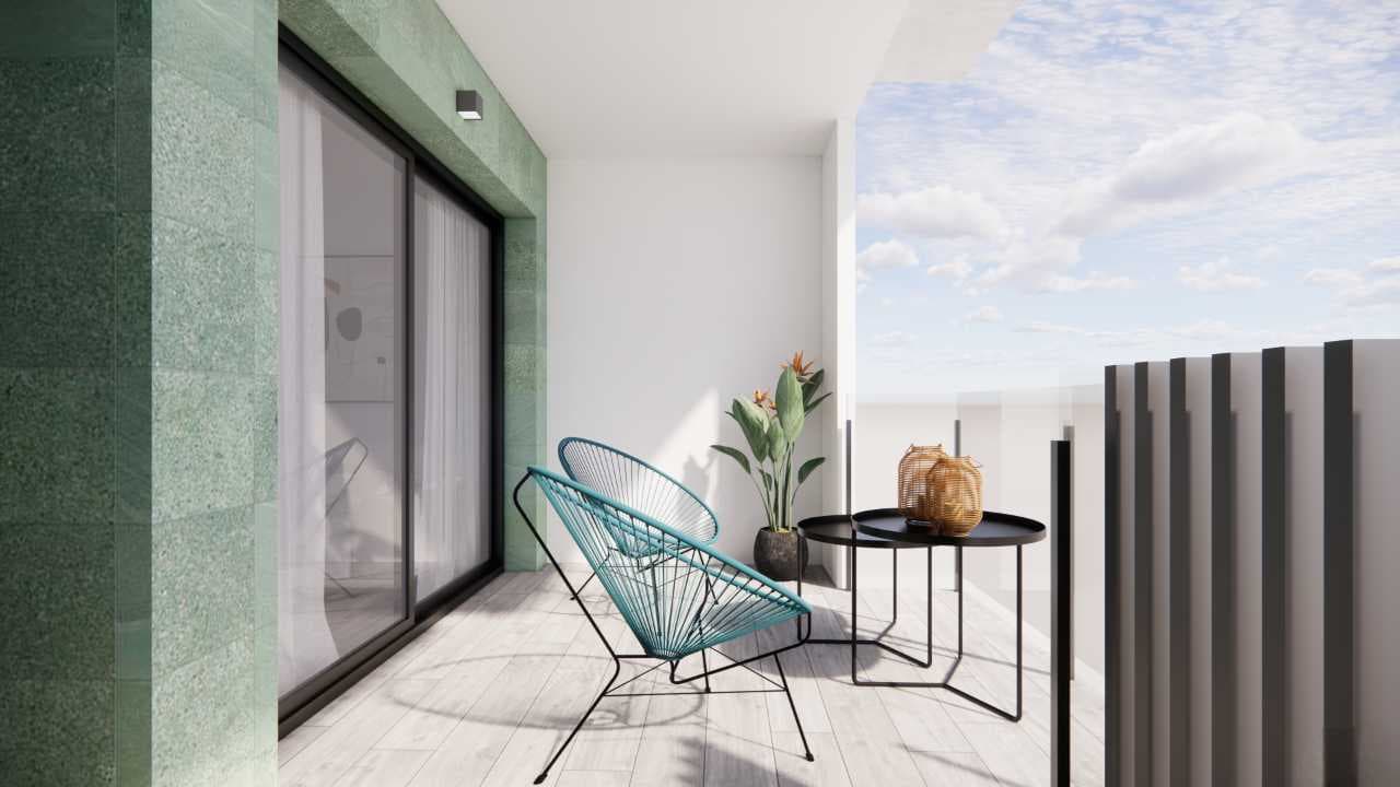 Zdjęcie nieruchomości w Torre de la Horadada, Costa Blanca Południe – Apartament z 2 sypialniami, tarasem i wspólnym basenem w Torre de la Horadada (1)