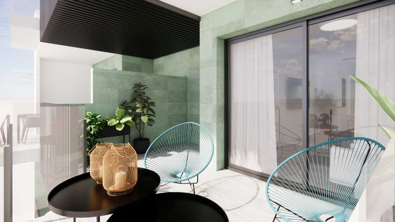 Zdjęcie nieruchomości w Torre de la Horadada, Costa Blanca Południe – Apartament z 2 sypialniami, tarasem i wspólnym basenem w Torre de la Horadada (1)