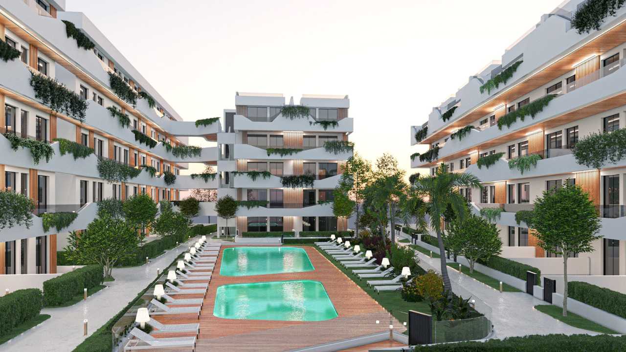 Zdjęcie nieruchomości w San Javier, Costa Calida – Penthouse z 3 sypialniami, licencją turystyczną, tarasem, solarium i wspólnym basenem w San Javier (1)