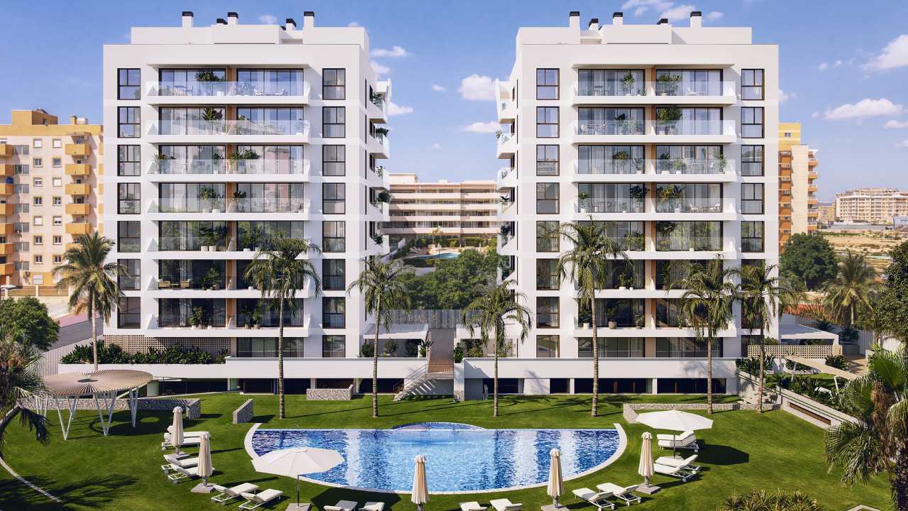 Zdjęcie nieruchomości w Guardamar del Segura, Costa Blanca Południe – Penthouse z 2 sypialniami i przestronnym tarasem w Guardamar del Segura (1)