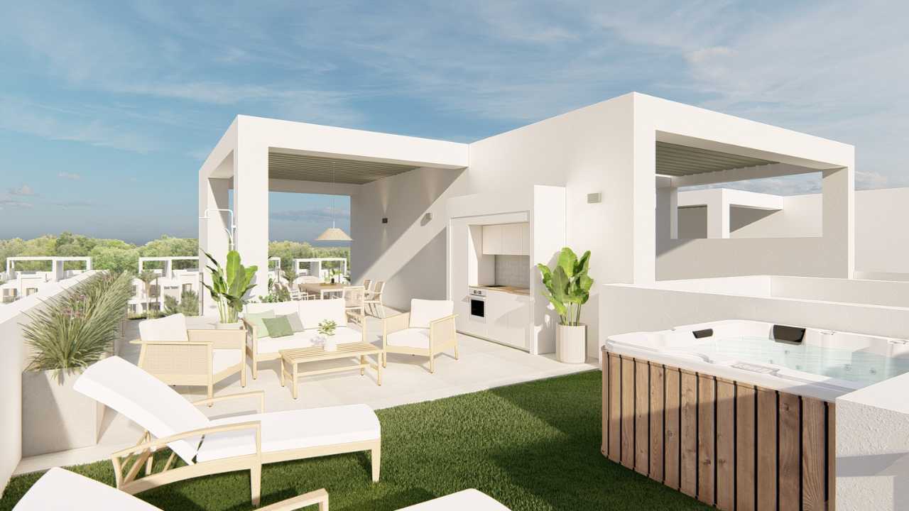 Zdjęcie nieruchomości w Los Alcazares, Costa Blanca Południe – Penthouse z 2 sypialniami i solarium w Los Alcazares (1)