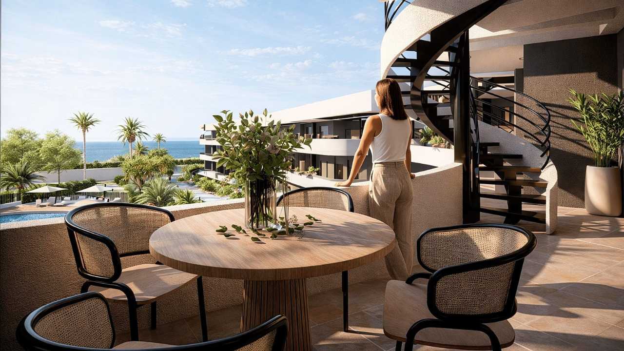 Zdjęcie nieruchomości w Los Alcazares, Costa Calida – Penthouse z 2 sypialniami, tarasem i solarium w Los Alcazares (1)