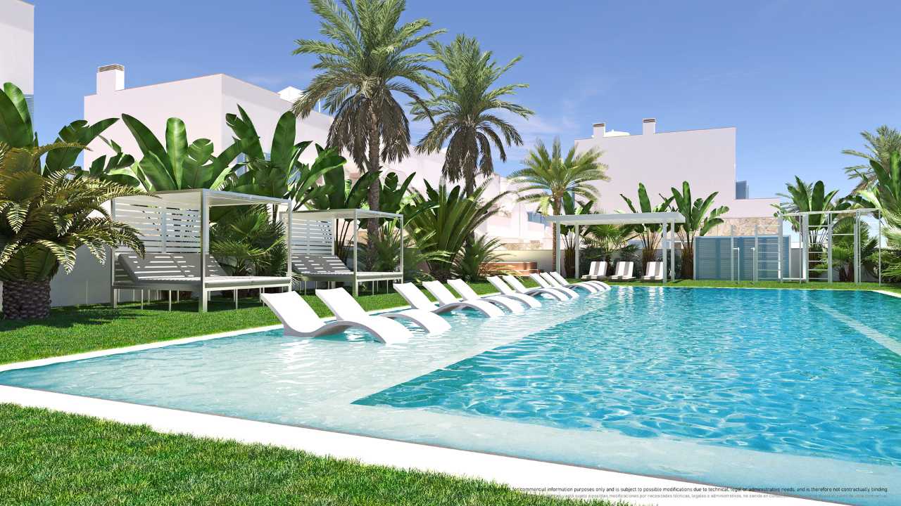 Zdjęcie nieruchomości w Torre de la Horadada, Costa Blanca Południe – Apartament parterowy z 3 sypialniami i ogrodem w Torre de la Horadada (1)
