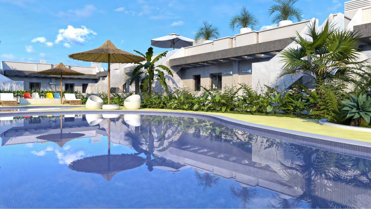 Zdjęcie nieruchomości w El Verger, Costa Blanca Północ – Bungalow z 2 sypialniami, ogrodem i solarium w El Verger (1)