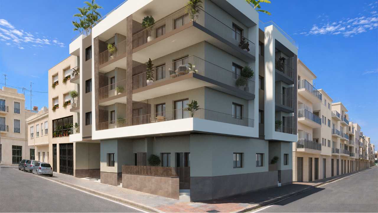 Zdjęcie nieruchomości w Santa Pola, Costa Blanca Południe – Apartament z 2 sypialniami i tarasem w Santa Pola (1)