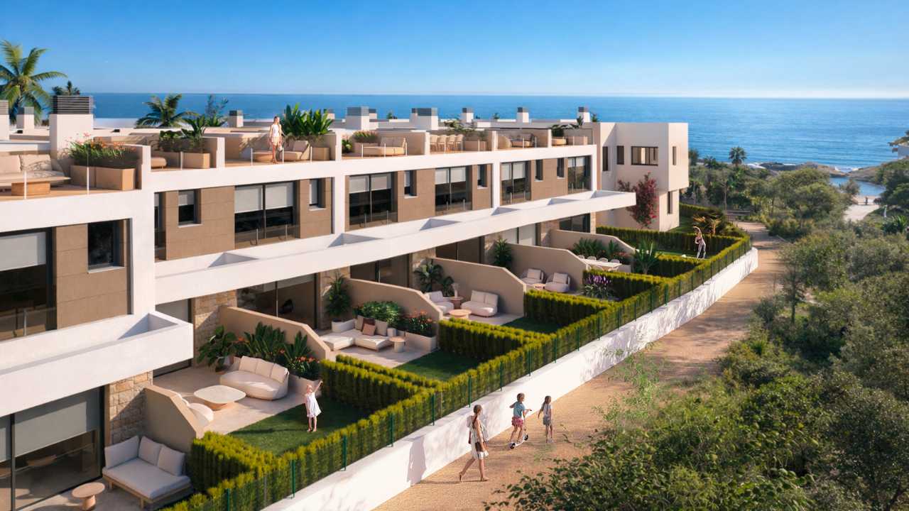 Zdjęcie nieruchomości w El Campello, Costa Blanca Północ – Dom szeregowy z 3 sypialniami i solarium w El Campello (1)