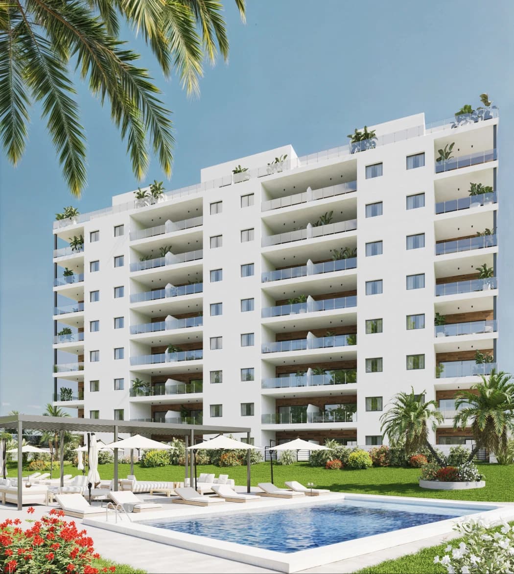 Zdjęcie nieruchomości w Villajoyosa, Costa Blanca Północ – Apartament z 2 sypialniami i tarasem w Villajoyosa (1)