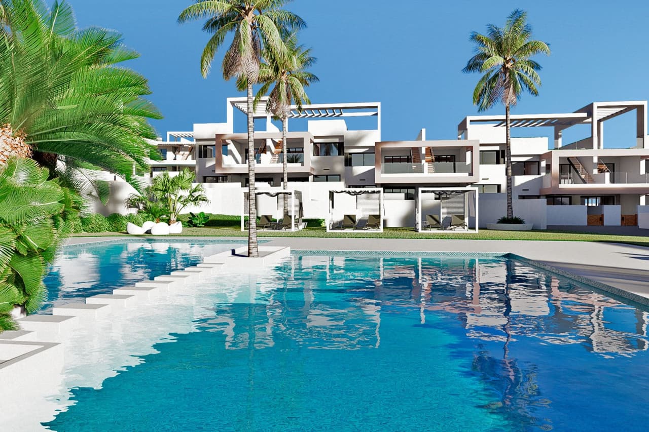 Zdjęcie nieruchomości w Finestrat, Costa Blanca Północ – Apartament z 3 sypialniami, solarium i wspólnym basenem w Finestrat (1)