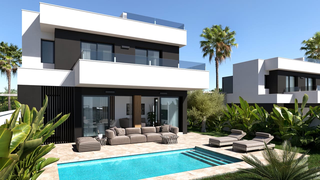 Zdjęcie nieruchomości w Quesada, Costa Blanca Południe – Wyposażona willa z 3 sypialniami, prywatnym basenem i solarium w Quesada (1)