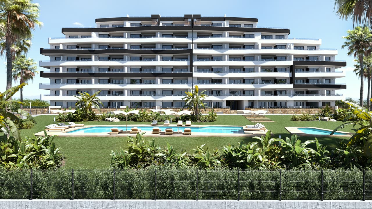 Zdjęcie nieruchomości w San Miguel de Salinas, Costa Blanca Południe – Apartament z 2 sypialniami, tarasem i wspólnym basenem w San Miguel de Salinas (1)