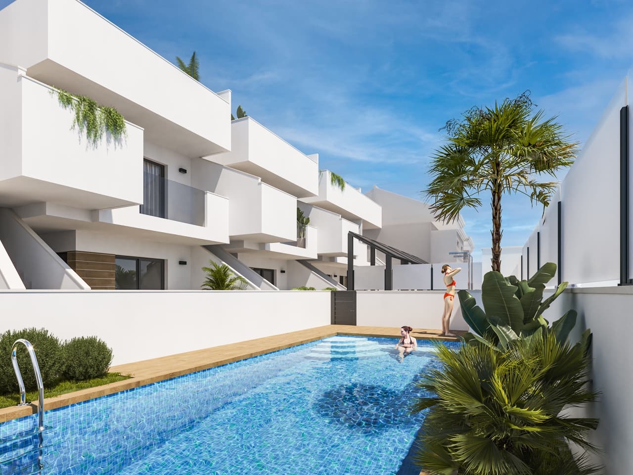 Zdjęcie nieruchomości w San Pedro del Pinatar, Costa Calida – Apartament z 3 sypialniami, przestronnym tarasem i wspólnym basenem w San Pedro del Pinatar (1)