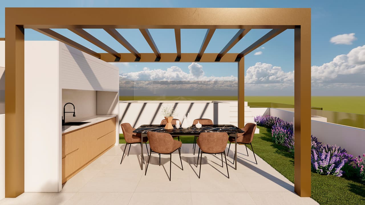 Zdjęcie nieruchomości w San Pedro del Pinatar, Costa Calida – Penthouse z 2 sypialniami, solarium i prywatnym basenem w San Pedro del Pinatar (1)