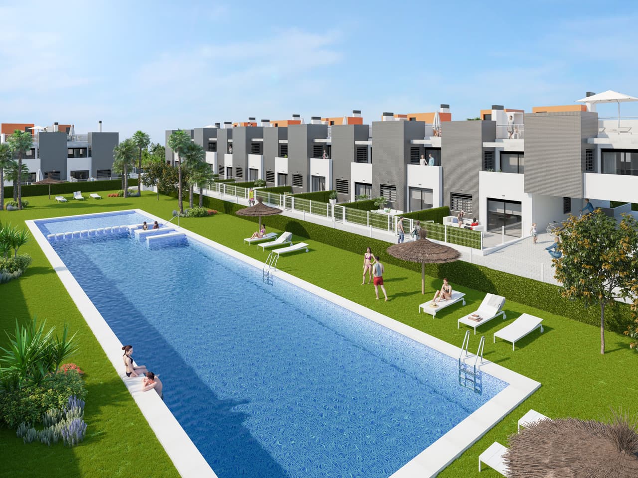 Zdjęcie nieruchomości w Torrevieja, Costa Blanca Południe – Apartament z 3 sypialniami, tarasem i wspólnym basenem w Torrevieja (1)