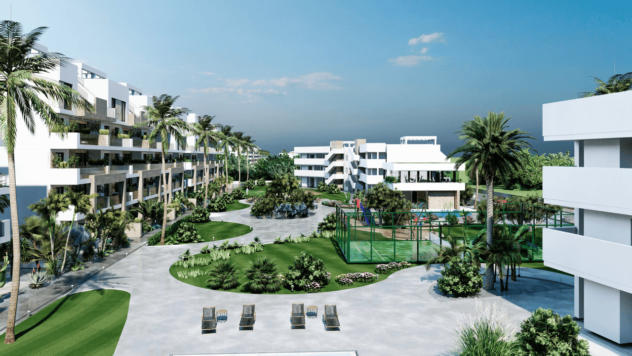 Zdjęcie nieruchomości w Guardamar del Segura, Costa Blanca Południe – Apartament z 2 sypialniami, tarasem i wspólnym basenem w Guardamar del Segura (1)