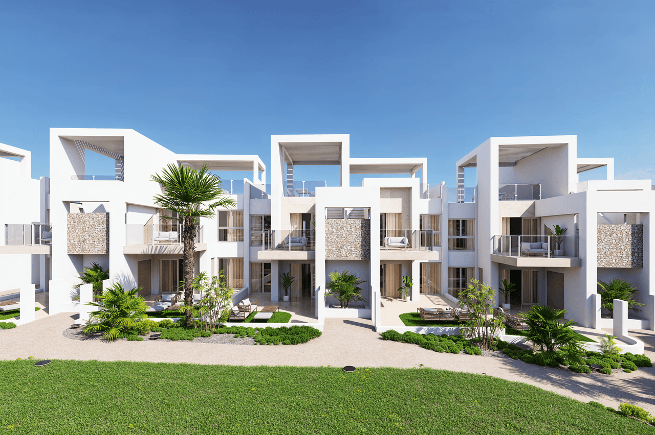 Zdjęcie nieruchomości w Quesada, Costa Blanca Południe – Apartament z 2 sypialniami, ogrodem, tarasem i wspólnym basenem w Quesada (1)