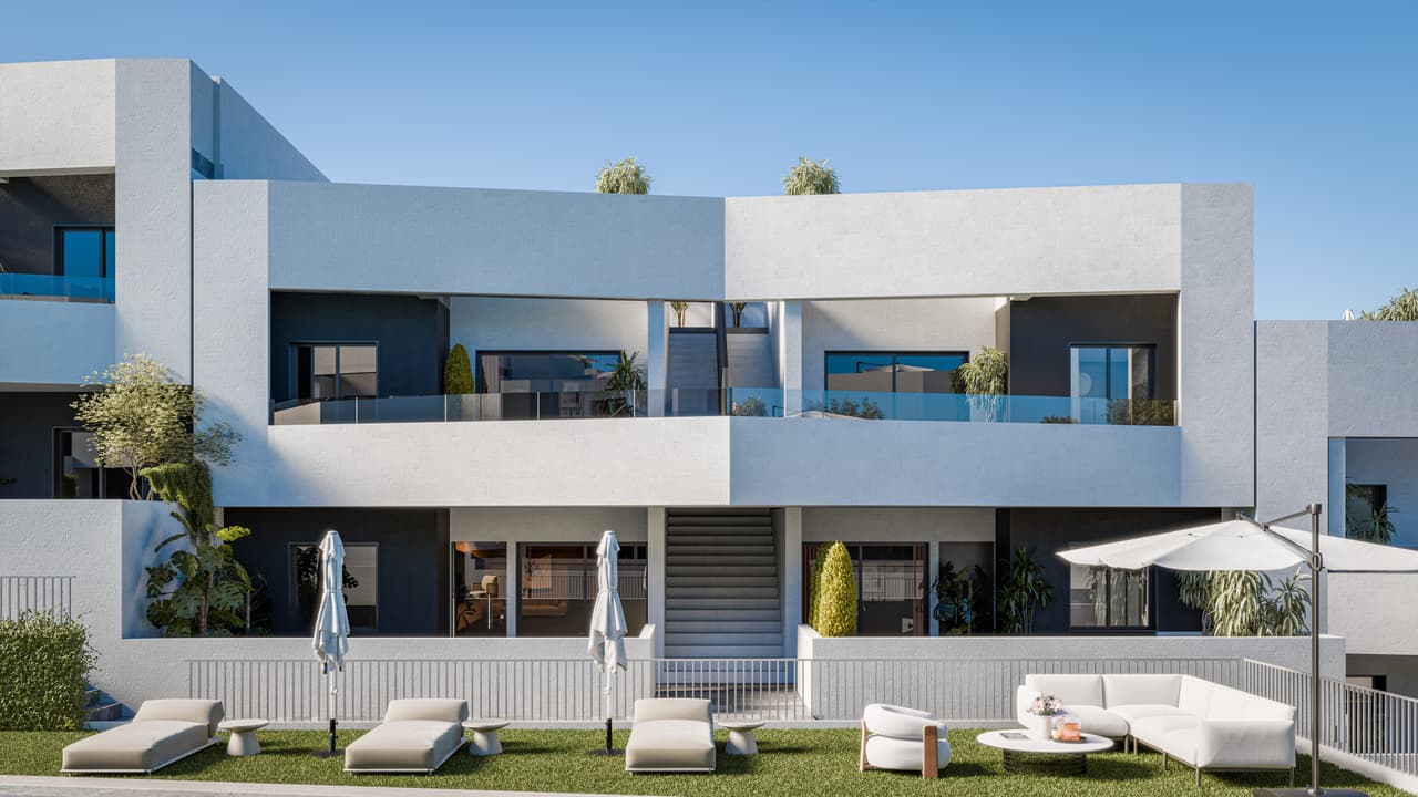 Zdjęcie nieruchomości w San Miguel de Salinas, Costa Blanca Południe – Bungalow z 2 sypialniami, przestronnym solarium, tarasem i wspólnym basenem w San Miguel de Salinas (1)