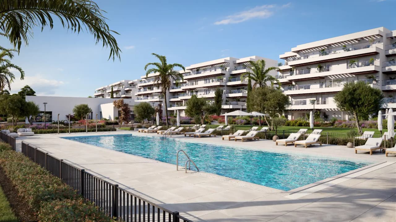 Zdjęcie nieruchomości w El Verger, Costa Blanca Północ – Apartament z 1 sypialnią, tarasem i wspólnym basenem w El Verger (1)