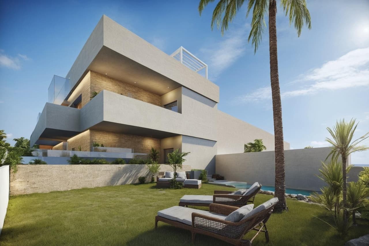Zdjęcie nieruchomości w San Pedro del Pinatar, Costa Calida – Apartament parterowy z 2 sypialniami i ogrodem w San Pedro del Pinatar (1)