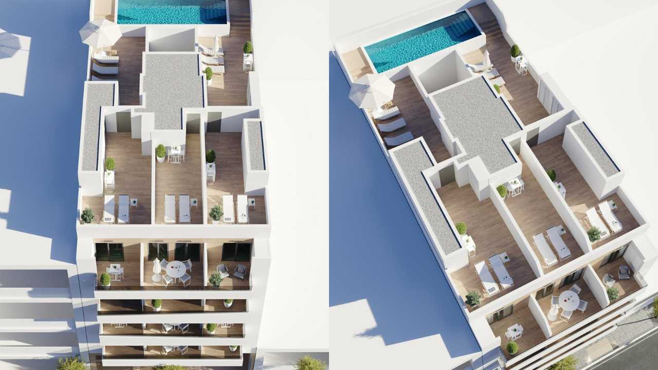 Zdjęcie nieruchomości w Torrevieja, Costa Blanca Południe – Apartament z 3 sypialniami i tarasem w Torrevieja (1)